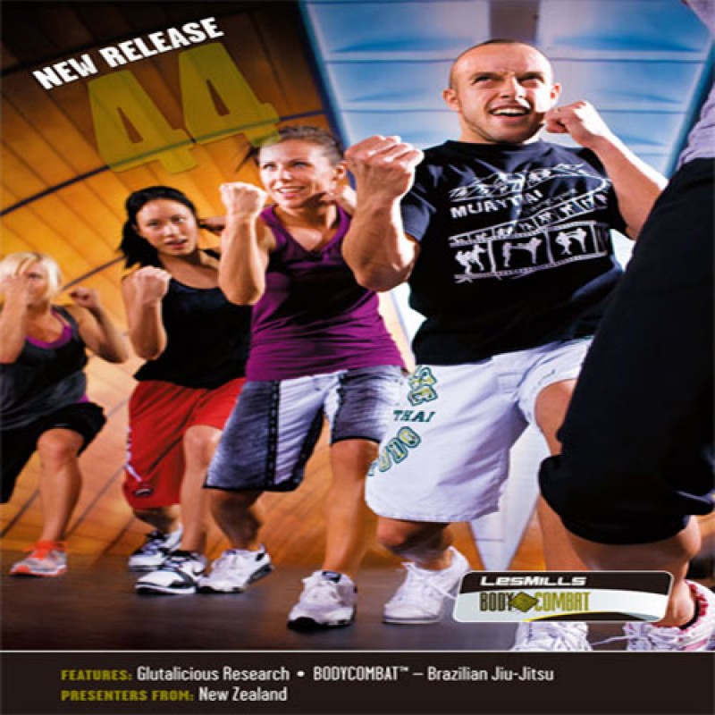 BODYCOMBAT 44 DVD, CD,& Choreo Notes body combat 44